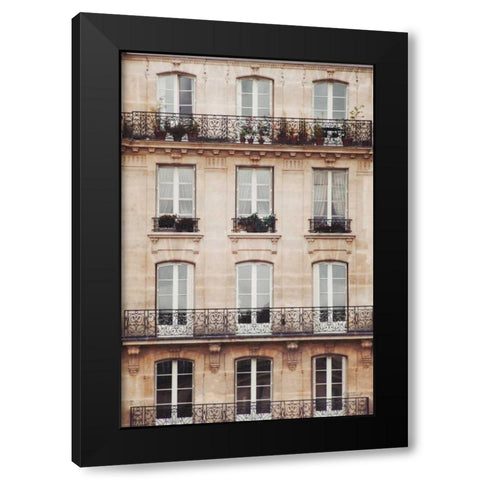 Across the Street II Neutral Black Modern Wood Framed Art Print by Marshall, Laura