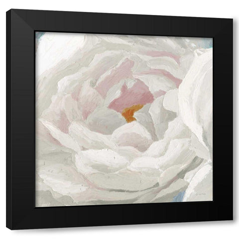 Essence of June Floral II Black Modern Wood Framed Art Print with Double Matting by Wiens, James