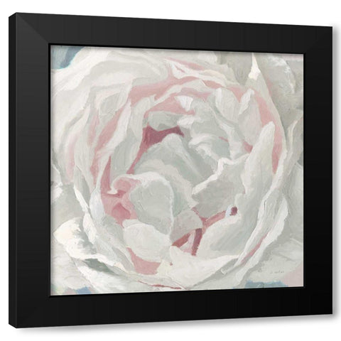 Essence of June Floral III Black Modern Wood Framed Art Print with Double Matting by Wiens, James