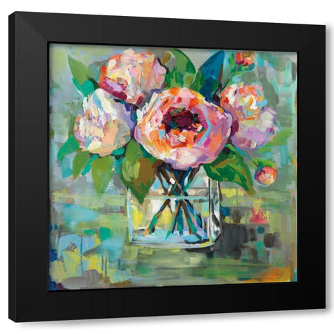 First of the Season Black Modern Wood Framed Art Print with Double Matting by Vertentes, Jeanette