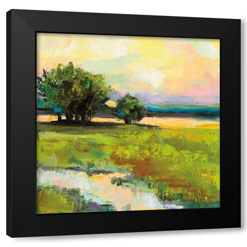 Weekapaug Inn Black Modern Wood Framed Art Print with Double Matting by Vertentes, Jeanette