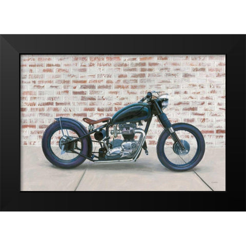 Lets Roll I Black Modern Wood Framed Art Print by Wiens, James