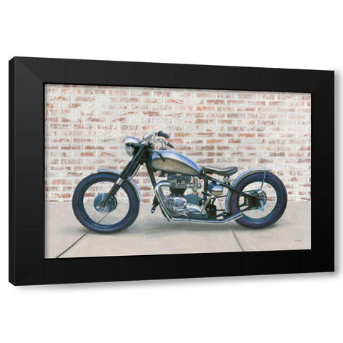 Lets Roll II Black Modern Wood Framed Art Print with Double Matting by Wiens, James