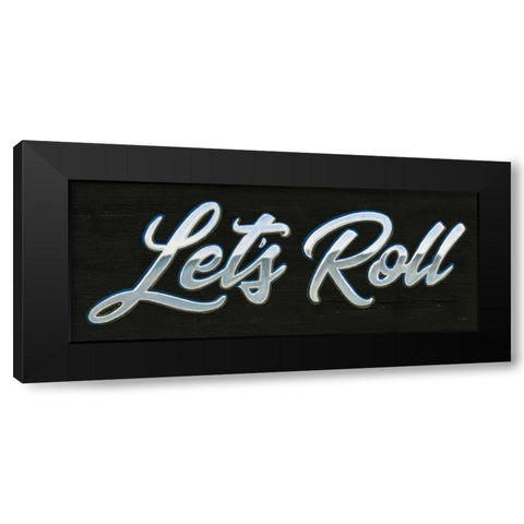 Lets Roll III Black Modern Wood Framed Art Print with Double Matting by Wiens, James