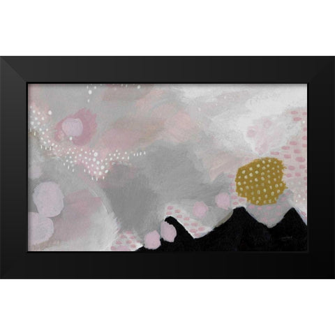 Even the Rocks Cry Out II Black Modern Wood Framed Art Print by Mack, Lynn