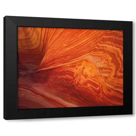 Coyote Buttes II Black Modern Wood Framed Art Print with Double Matting by Majchrowicz, Alan