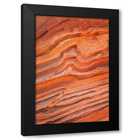 Coyote Buttes IV Black Modern Wood Framed Art Print by Majchrowicz, Alan
