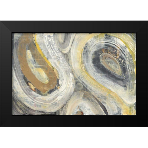 Divine Black Modern Wood Framed Art Print by Hristova, Albena