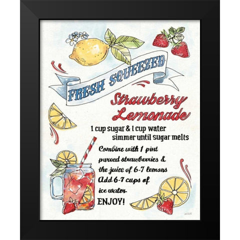 Fruit Stand VII Black Modern Wood Framed Art Print by Tavoletti, Anne