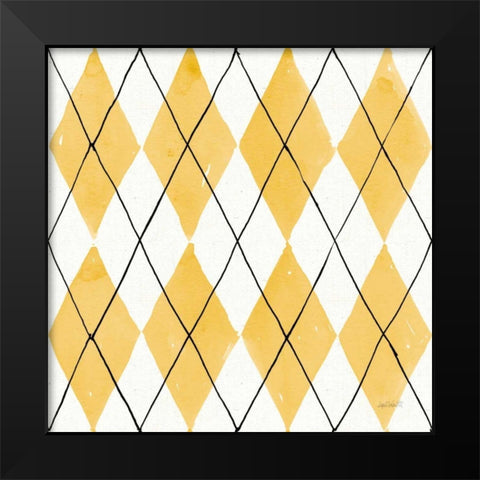 Fruit Stand Pattern VC Black Modern Wood Framed Art Print by Tavoletti, Anne
