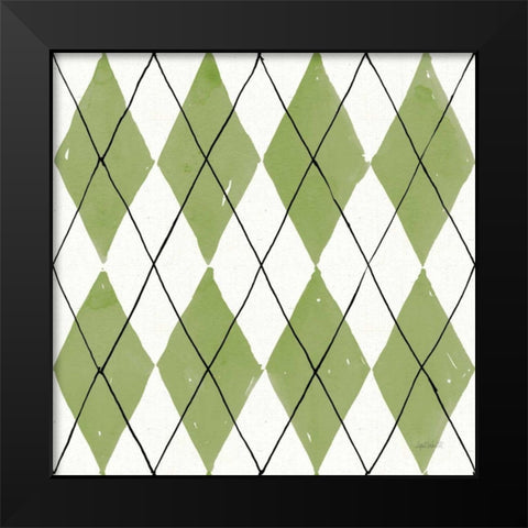 Fruit Stand Pattern VD Black Modern Wood Framed Art Print by Tavoletti, Anne