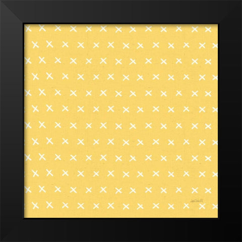 Fruit Stand Pattern VID Black Modern Wood Framed Art Print by Tavoletti, Anne