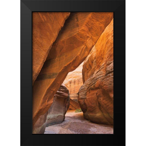 Buckskin Gulch I Black Modern Wood Framed Art Print by Majchrowicz, Alan