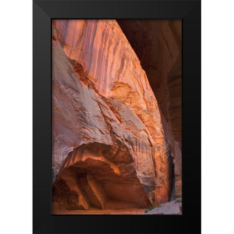 Buckskin Gulch II Black Modern Wood Framed Art Print by Majchrowicz, Alan