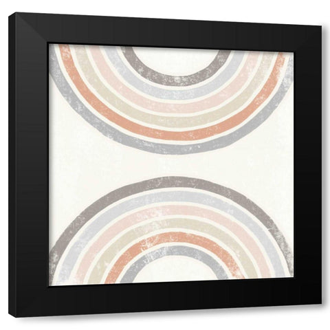 Over the Rainbow I Black Modern Wood Framed Art Print with Double Matting by Hershey, Moira