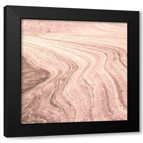 Coyote Buttes V Blush Crop Black Modern Wood Framed Art Print by Majchrowicz, Alan