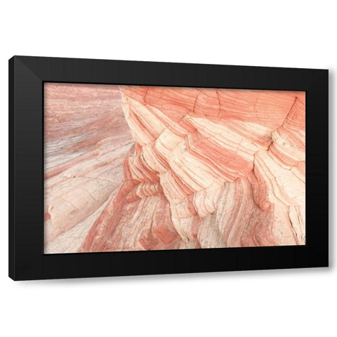 Coyote Buttes VII Blush Black Modern Wood Framed Art Print by Majchrowicz, Alan