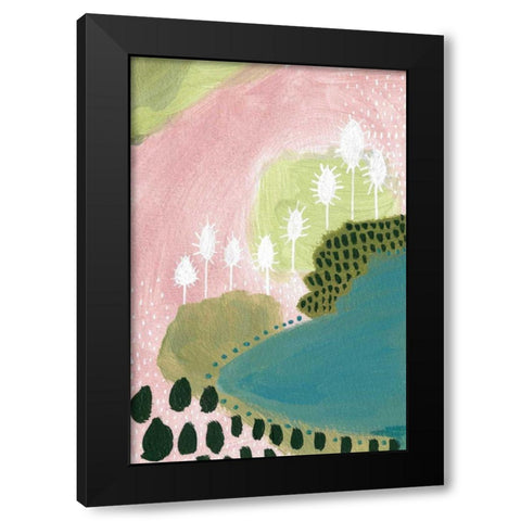 Abundance I Black Modern Wood Framed Art Print by Mack, Lynn