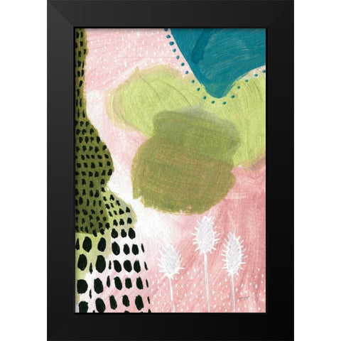 Abundance II Black Modern Wood Framed Art Print by Mack, Lynn