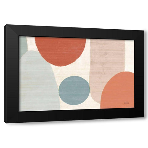 Spring Costa Del Sol I Muted Crop Black Modern Wood Framed Art Print by Mullan, Michael