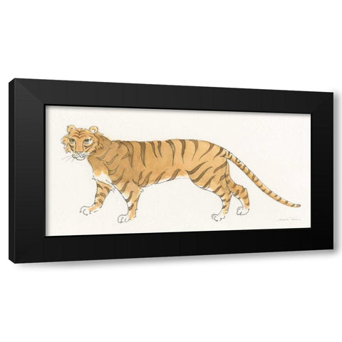 Big Cats I Black Modern Wood Framed Art Print with Double Matting by Thomas, Miranda
