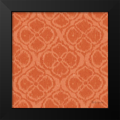 Harvest Bouquet Pattern VC Black Modern Wood Framed Art Print by Grove, Beth