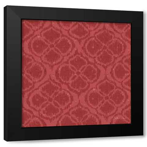Harvest Bouquet Pattern VD Black Modern Wood Framed Art Print by Grove, Beth