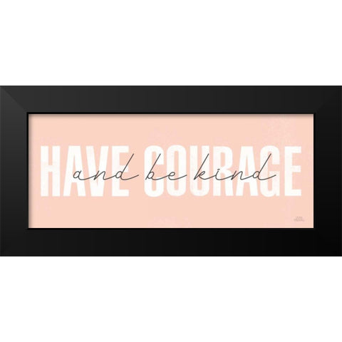 Morning Affirmations I Panel Black Modern Wood Framed Art Print by Marshall, Laura