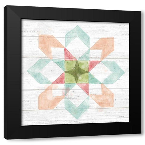 Pastel Flower Market VIII Black Modern Wood Framed Art Print by Urban, Mary