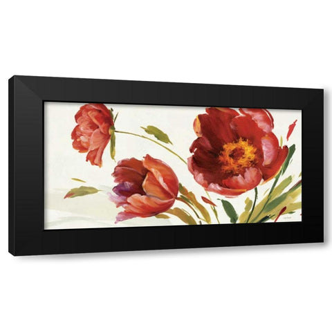 In the Wind Black Modern Wood Framed Art Print with Double Matting by Audit, Lisa