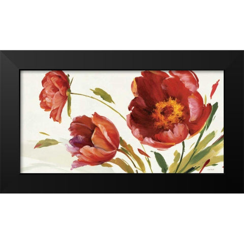 In the Wind Black Modern Wood Framed Art Print by Audit, Lisa
