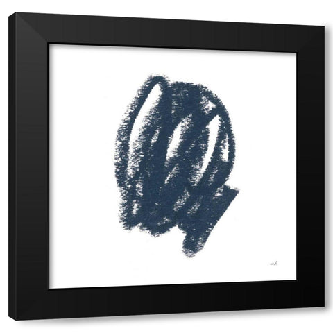 Doodles III Black Modern Wood Framed Art Print by Hershey, Moira
