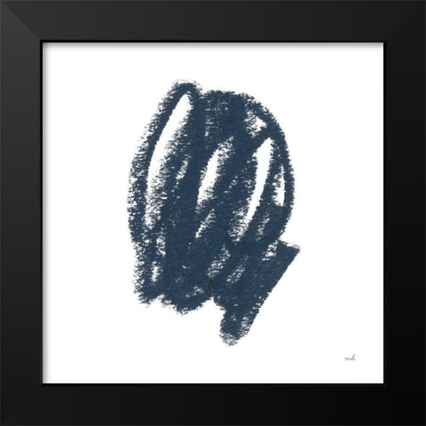 Doodles III Black Modern Wood Framed Art Print by Hershey, Moira