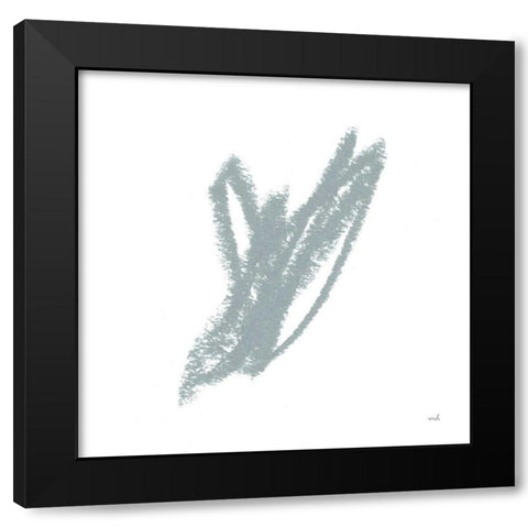 Doodles V Black Modern Wood Framed Art Print with Double Matting by Hershey, Moira