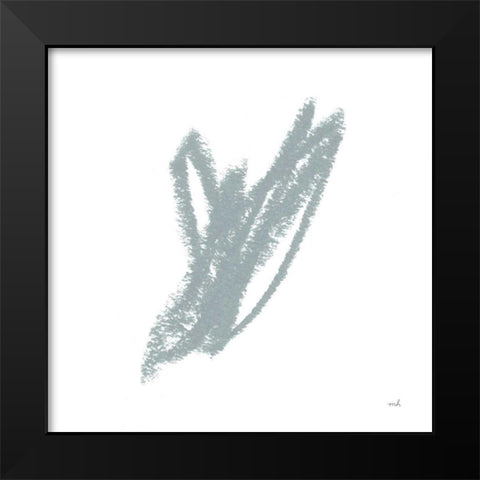 Doodles V Black Modern Wood Framed Art Print by Hershey, Moira