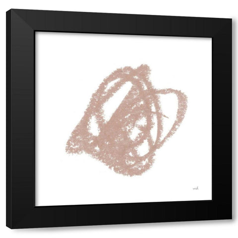 Doodles Doodles VII Black Modern Wood Framed Art Print with Double Matting by Hershey, Moira