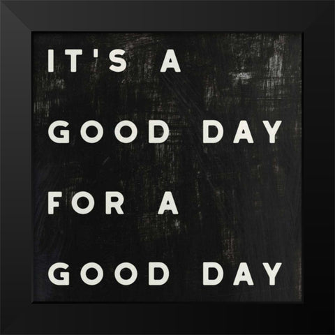 Lovely Home II Black Modern Wood Framed Art Print by Wild Apple Portfolio