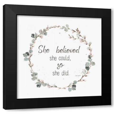 A Country Weekend XXVI v2 White Black Modern Wood Framed Art Print by Audit, Lisa