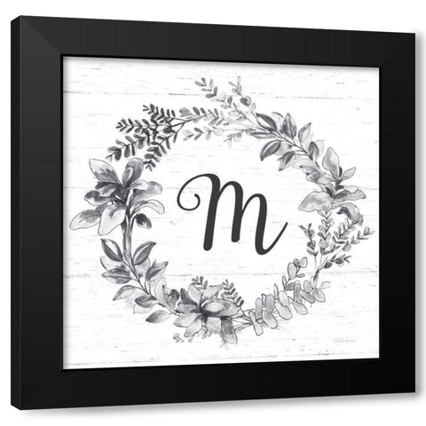 Farmhouse Cotton V v2 Gray Black Modern Wood Framed Art Print by Grove, Beth