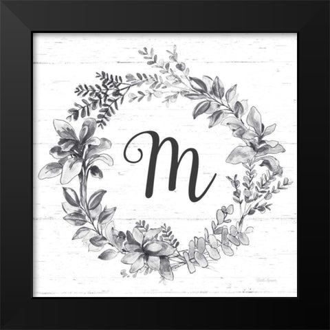 Farmhouse Cotton V v2 Gray Black Modern Wood Framed Art Print by Grove, Beth