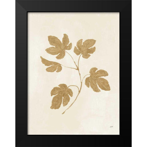 Botanical Study III Gold Crop Black Modern Wood Framed Art Print by Purinton, Julia