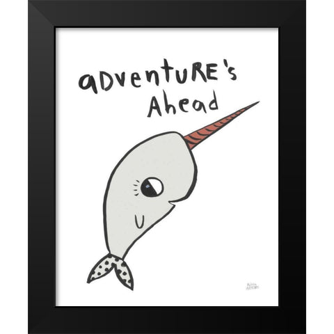 Scandy Baby Gray VIII Black Modern Wood Framed Art Print by Averinos, Melissa