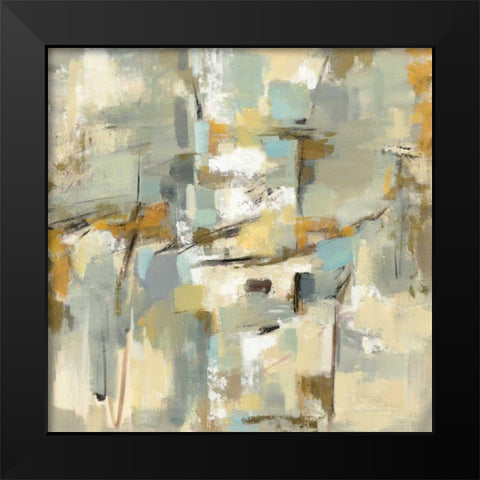 Old Port Black Modern Wood Framed Art Print by Vassileva, Silvia