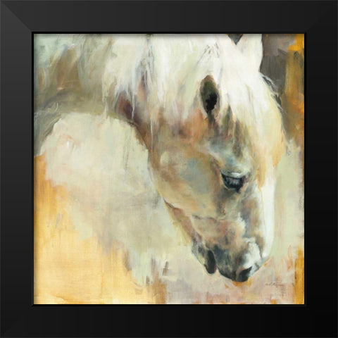 Angel Black Modern Wood Framed Art Print by Hageman, Marilyn