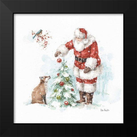 Magical Holidays V Black Modern Wood Framed Art Print by Audit, Lisa