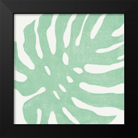 Tropical Treasures Pastel I Black Modern Wood Framed Art Print by Hershey, Moira