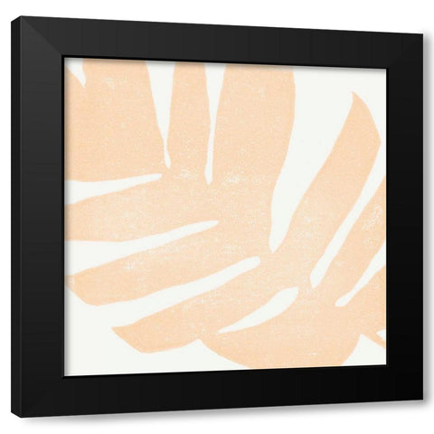 Tropical Treasures Pastel II Black Modern Wood Framed Art Print by Hershey, Moira