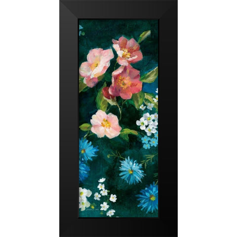 Abbey Garden II Black Modern Wood Framed Art Print by Nai, Danhui