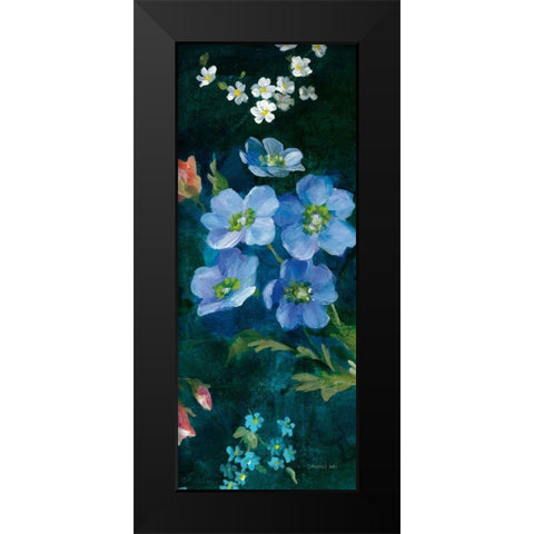 Abbey Garden III Black Modern Wood Framed Art Print by Nai, Danhui