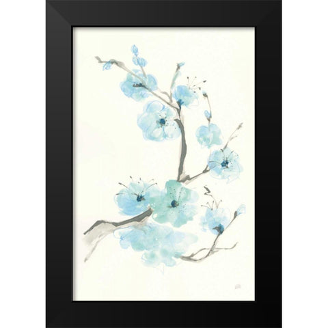Tinted Branch III Black Modern Wood Framed Art Print by Paschke, Chris